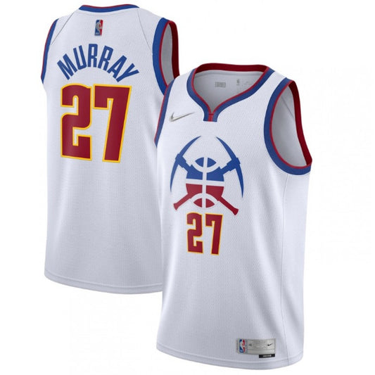 Denver Nuggets Nike White 2020/21 Swingman Player Jersey – Earned Edition