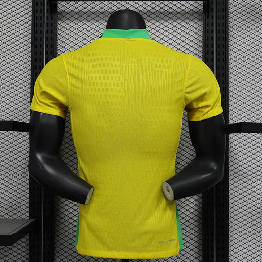 2025 Brazil Home Football Shirt - Player Version