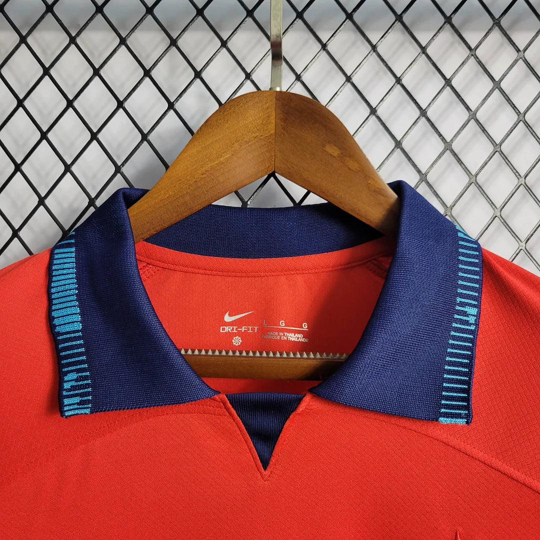 2022 FIFA World Cup England Away Football Shirt