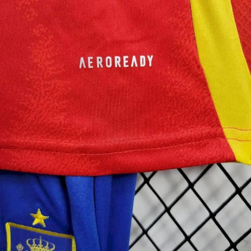 2024 Spain Home Football Shirt Kids Size