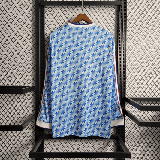 1990/1992 Retro Long Sleeve Manchester United Away Football Shirt