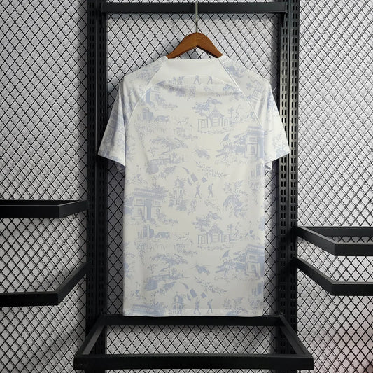 2022 FIFA World Cup France Away White Football Shirt