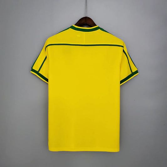 1998 Retro Brazil Home Football Shirt