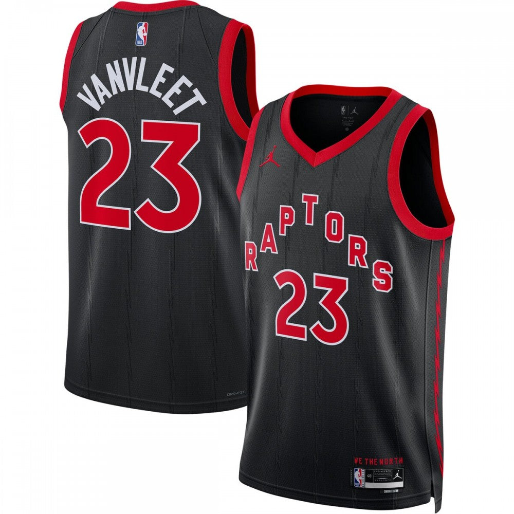 Toronto Raptors Jordan Brand Unisex 2022/23 Swingman Custom Jersey - Statement Edition - Black