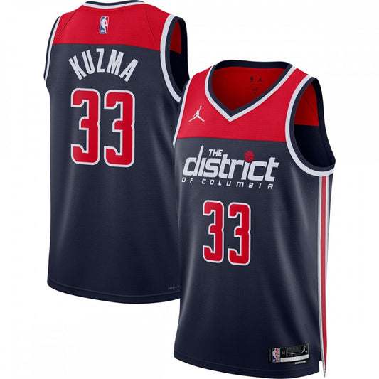 Washington Wizards Jordan Brand Unisex 2022/23 Swingman Custom Jersey - Statement Edition - Navy