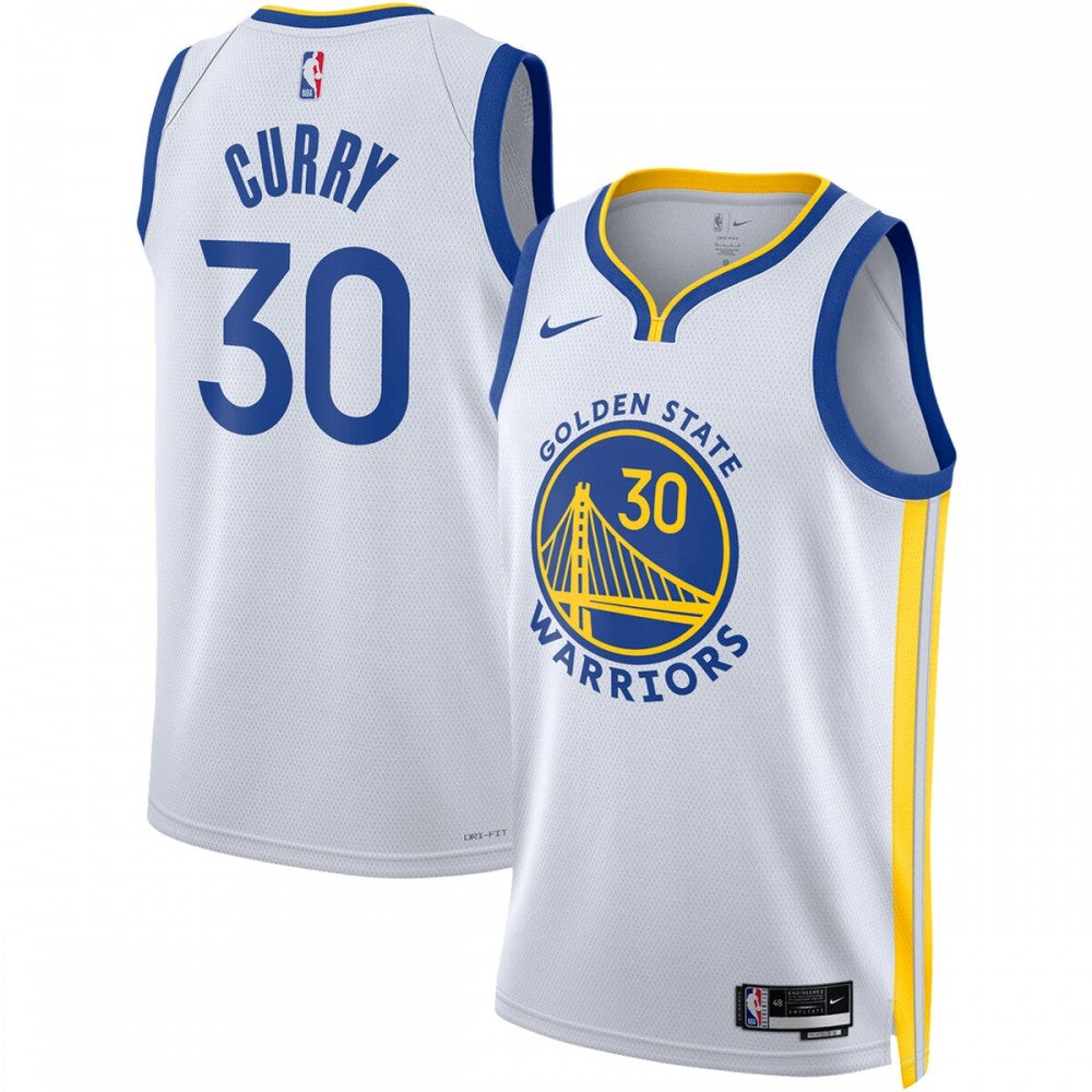 Golden State Warriors Nike Unisex 2022/23 Swingman Custom Jersey White - Association Edition
