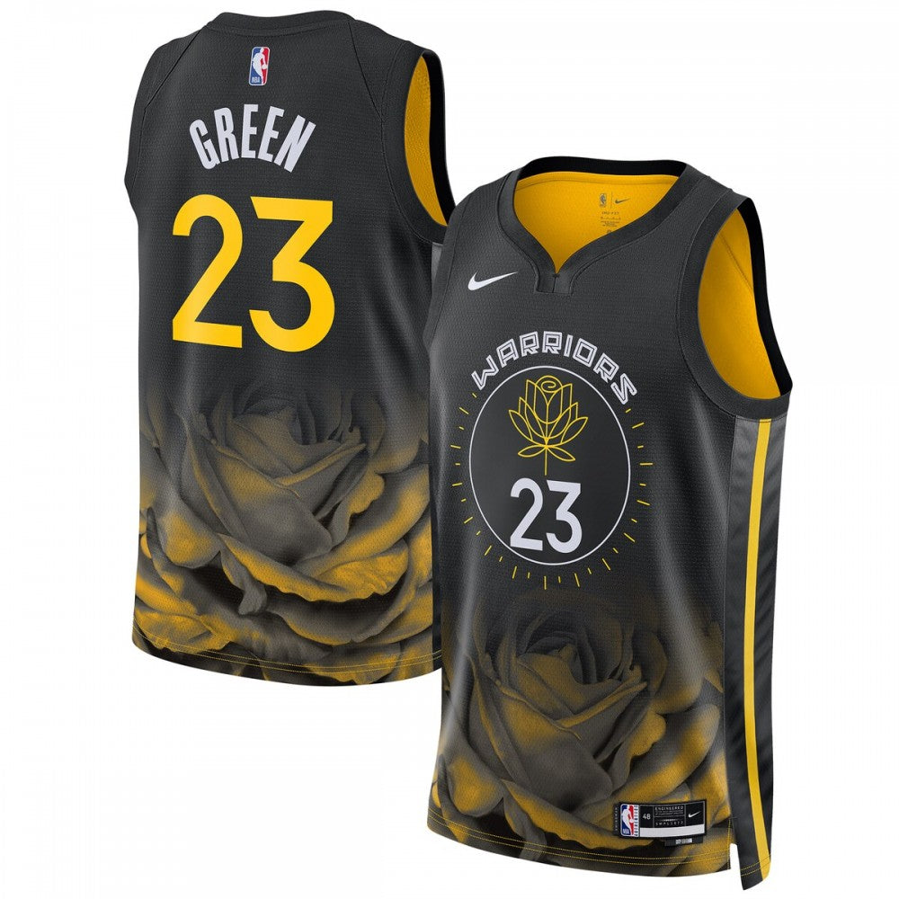 Golden State Warriors Nike Unisex 2022/23 Swingman Custom Jersey - City Edition - Black