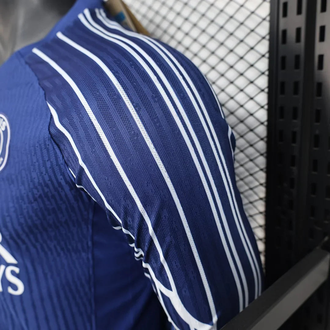 2024/2025 Psg Paris Saint-Germain Player Version Long Sleeve Fourth Away Football Shirt