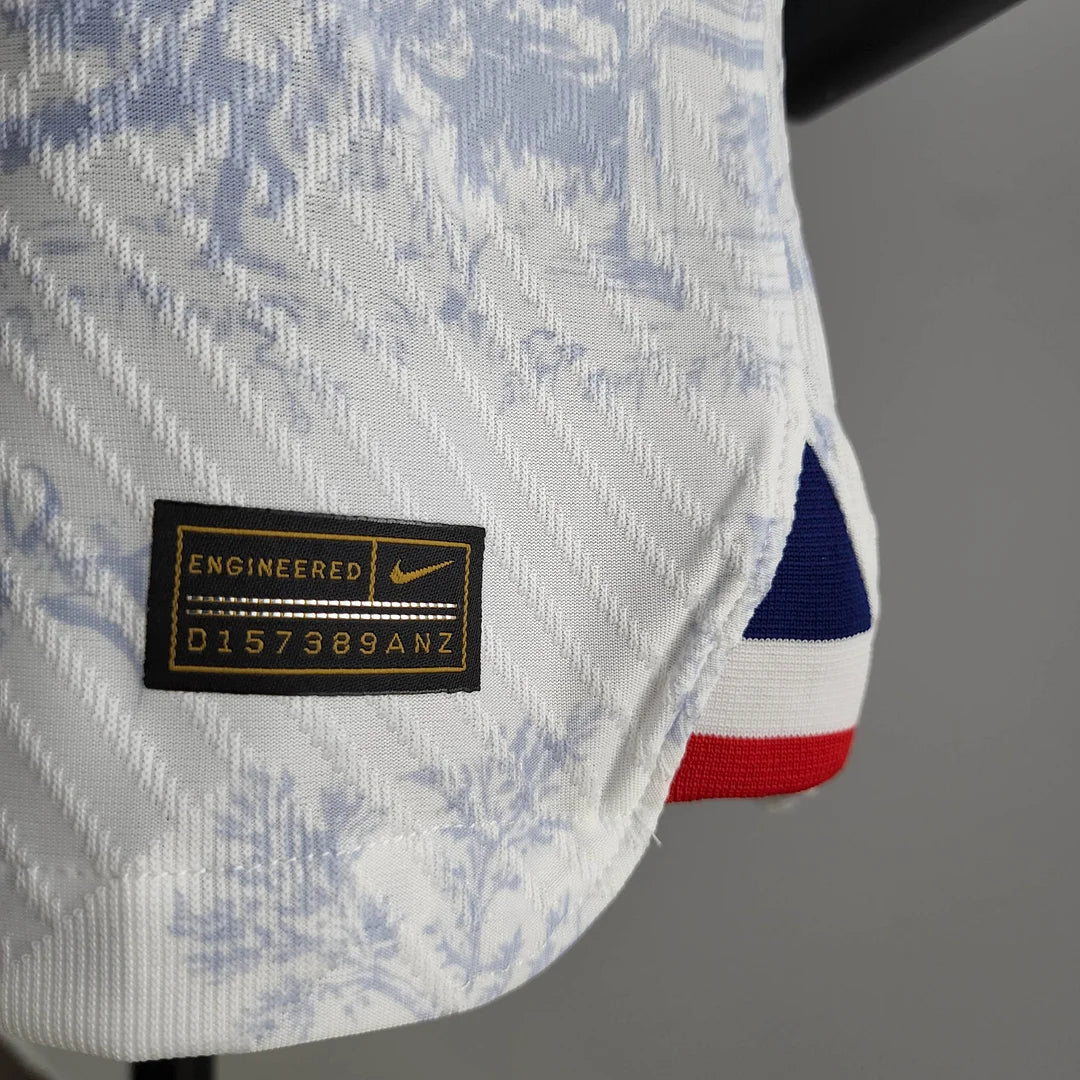 2022 FIFA World Cup France Away White Football Shirt - Player Version