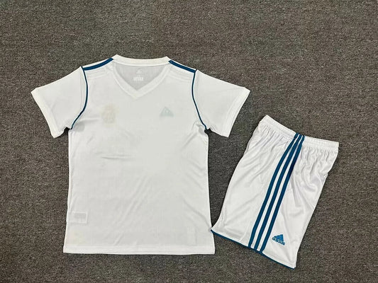 2017/2018 Retro Real Madrid Home Football Shirt Kids Size