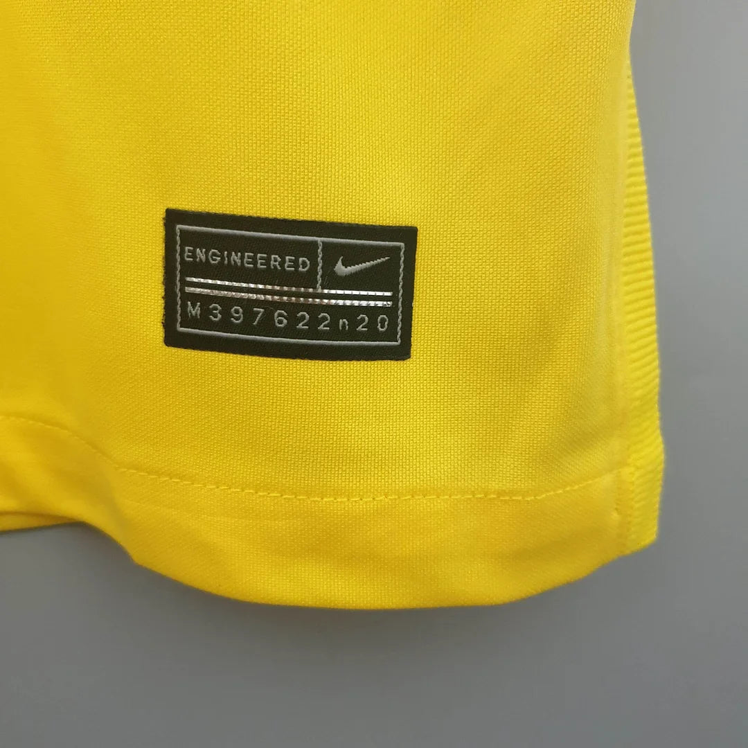 2020 Retro Brazil Home Football Shirt