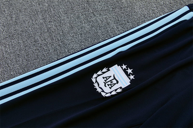 2026/2027 Argentina Half-Pull Light Blue Tracksuit