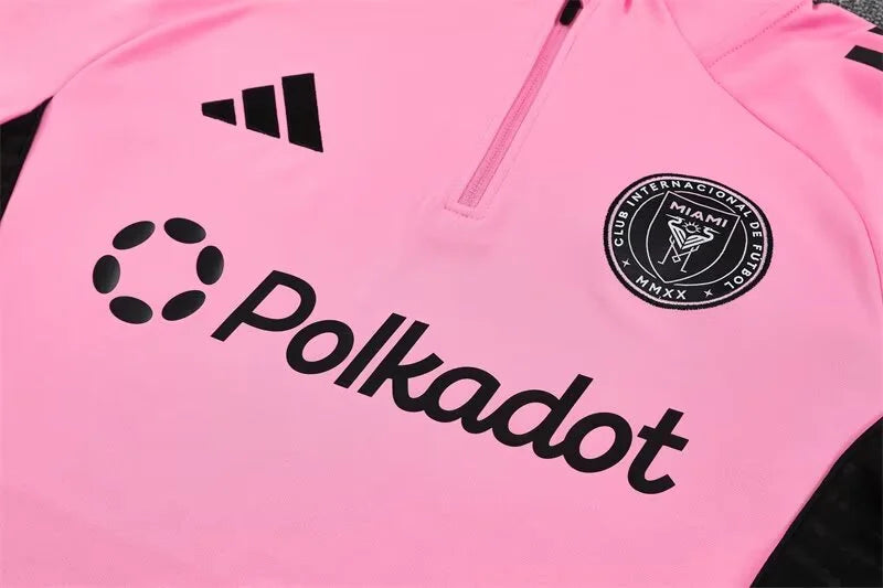 2025/2026 Inter Miami Pink Half-Pull Tracksuit
