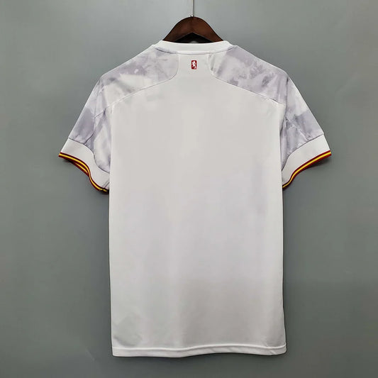2020 Spain 2020 White Away Football Shirt