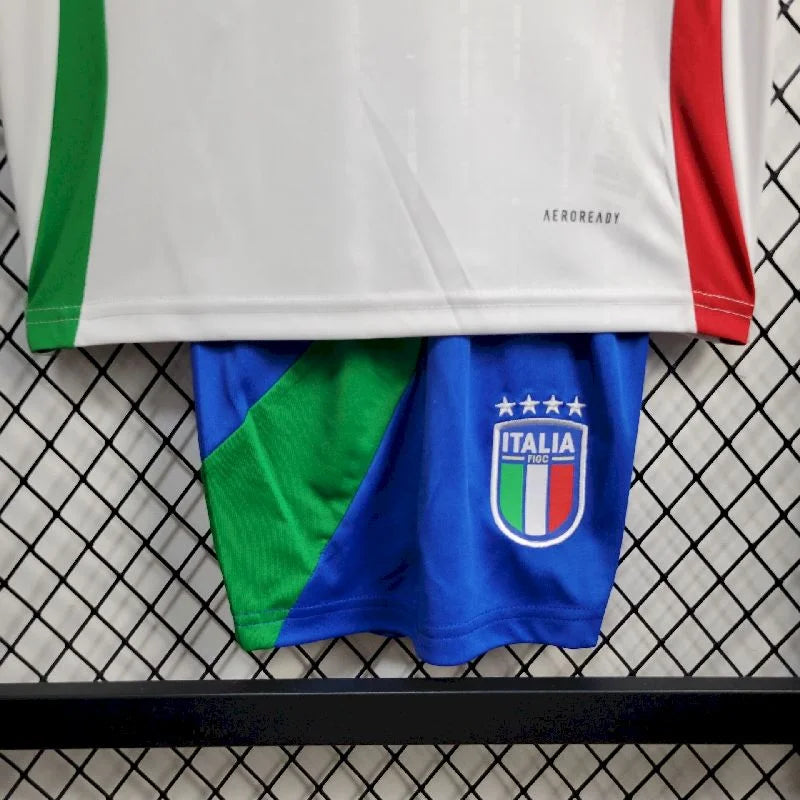 2024 Italy Away Football Shirt Kids Size