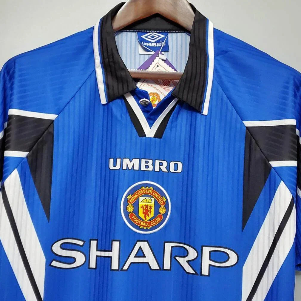 1996/1997 Retro Manchester United Third Away Football Shirt
