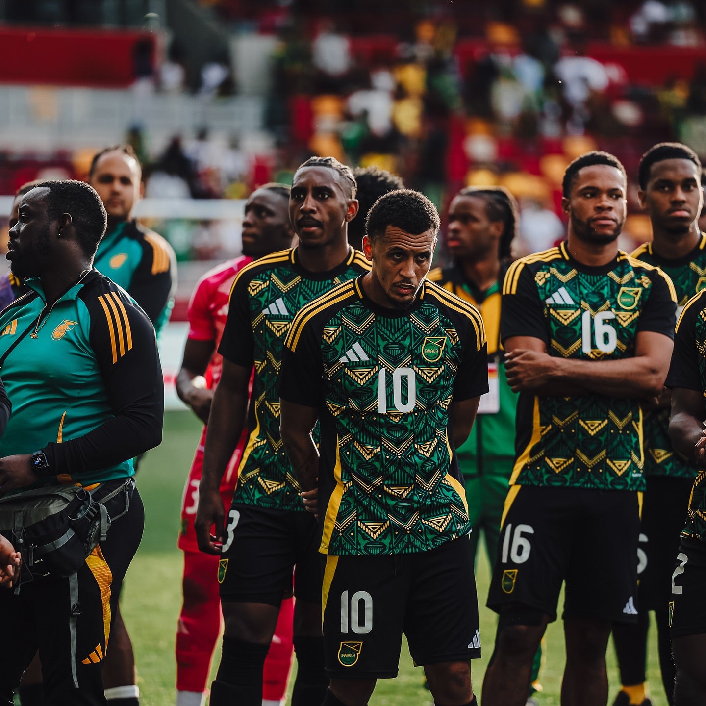 2024/2025 Player Version Jamaica Away Football Shirt