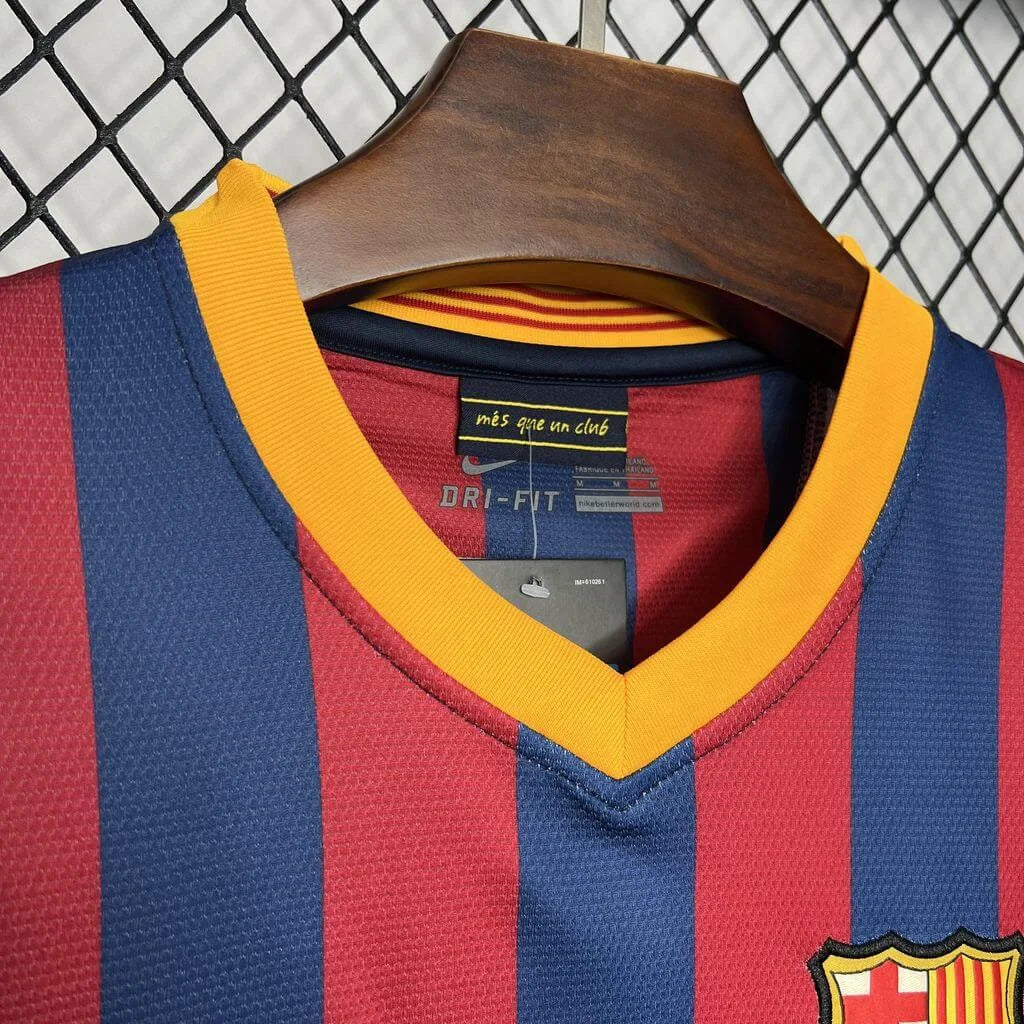 2013/2014 Retro Barcelona Home Football Shirt