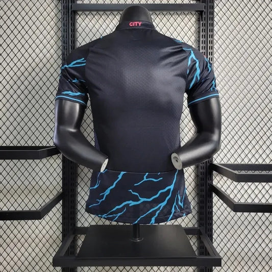 2023/2024 Manchester City Third Away Football Shirt - Player Version