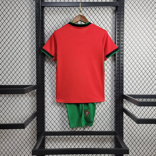 2024 Portugal Home Football Shirt Kids Size