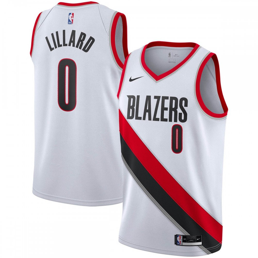 Portland Trail Blazers Nike Unisex 2022/23 Swingman Custom Jersey White - Association Edition