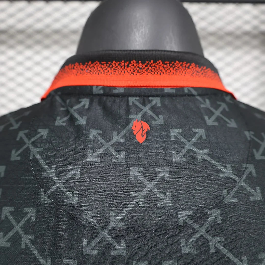 2024/2025 AC Milan x OFF-WHITE Football Shirt - Player Version