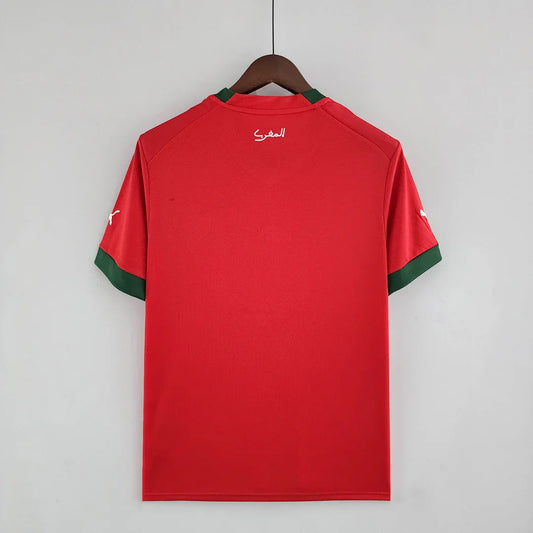 2022 FIFA World Cup Morocco National Team Home Football Shirt