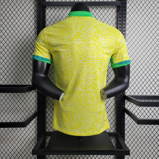 2024 Brazil Home Football Shirt - Player Version