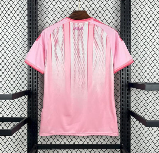2026 Algeria World Cup Pre-Match Pink Football Shirt