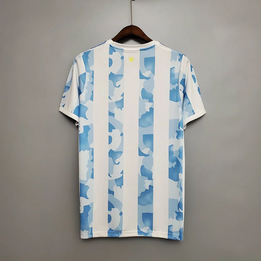 2020 Retro Argentina Home Football Shirt