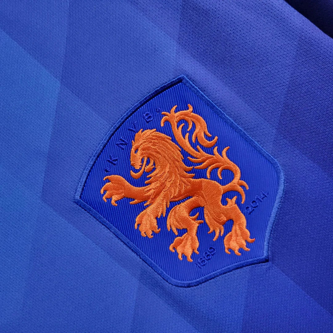 2014 Retro Netherlands Away Football Shirt