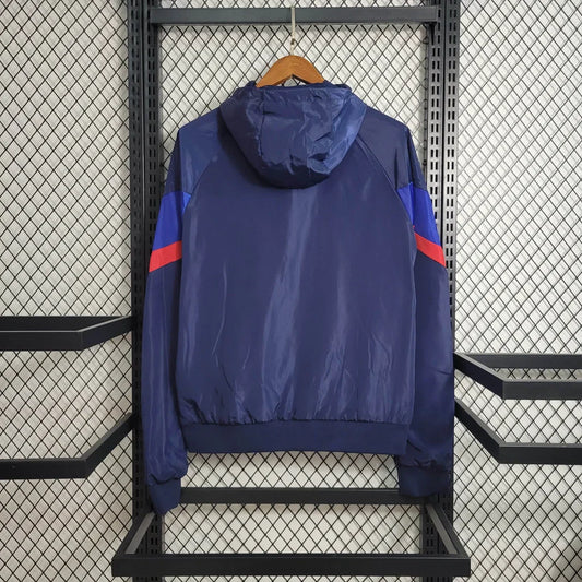 2023/2024 Barcelona Windbreaker Blue