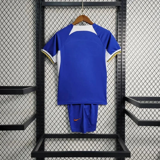 2023/2024 Chelsea Home Football Shirt Kids Size