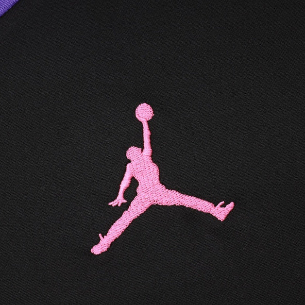 2023/2024 PSG Paris Saint-Germain Purple Half-Pull Tracksuit