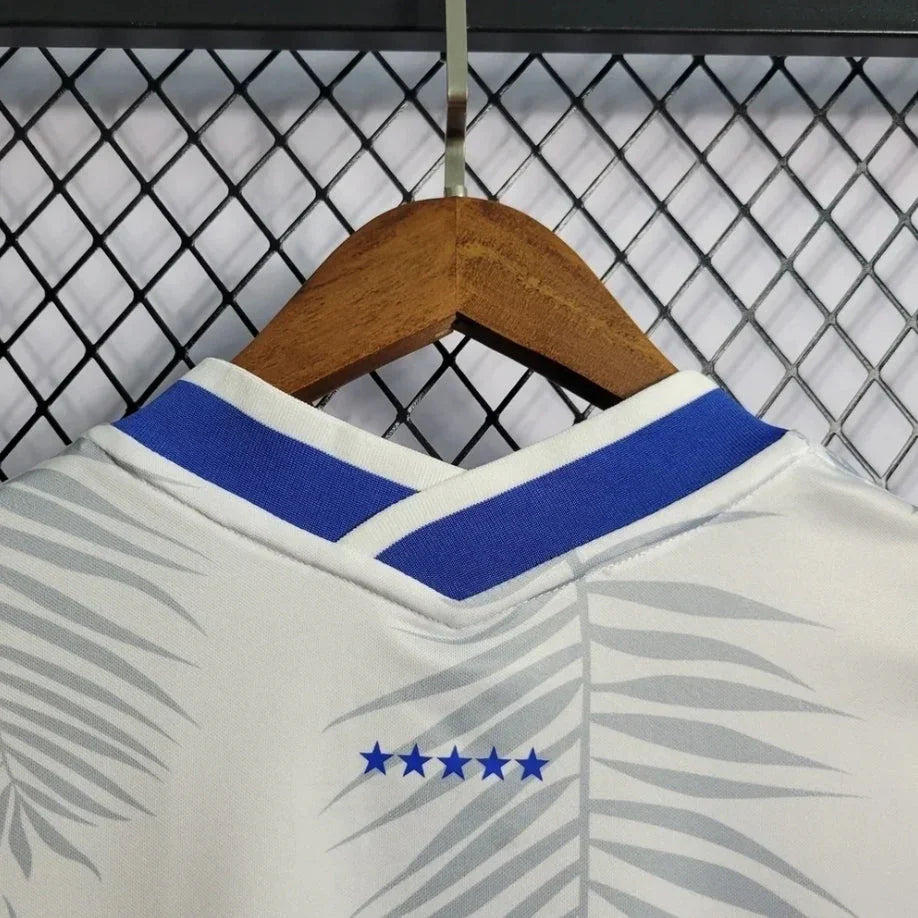 2022 Brazil Classic White Football Shirt