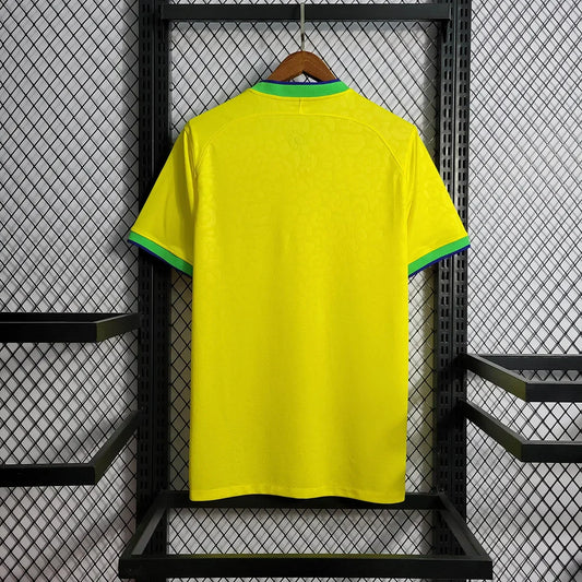 2022 World Cup Brazil Home Football Shirt
