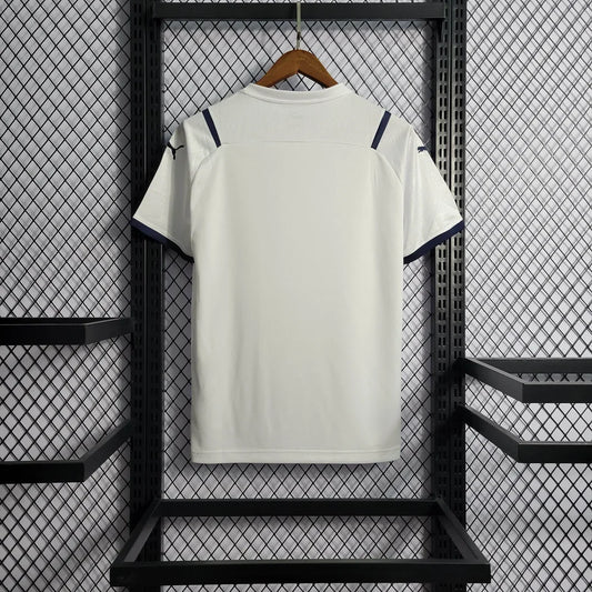 2021 Italy White Away Football Shirt