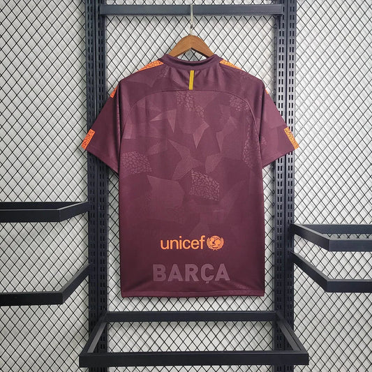 2017/2018 Retro Barcelona Third Away Football Shirt