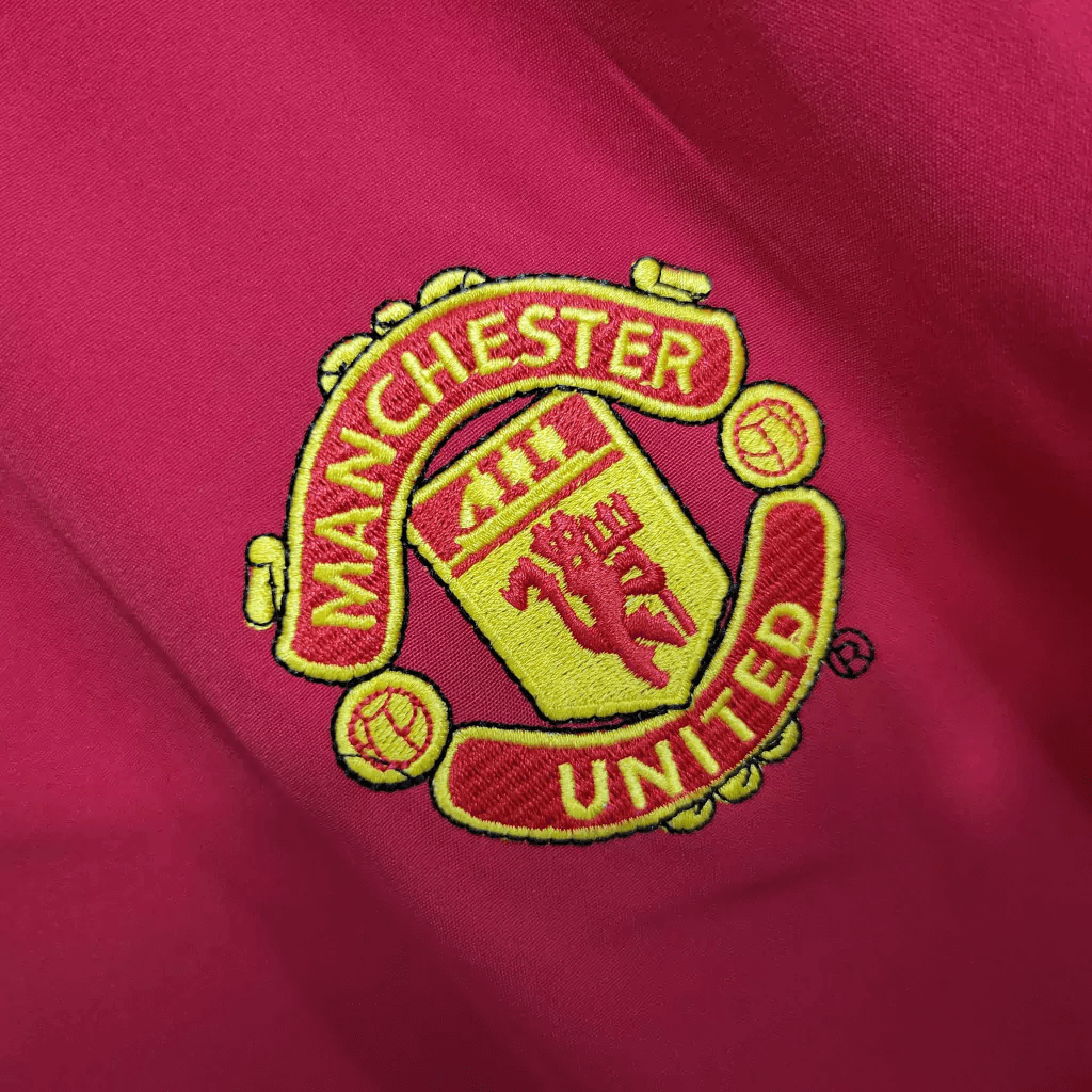 2002/2004 Retro Long Sleeve Manchester United Home Football Shirt