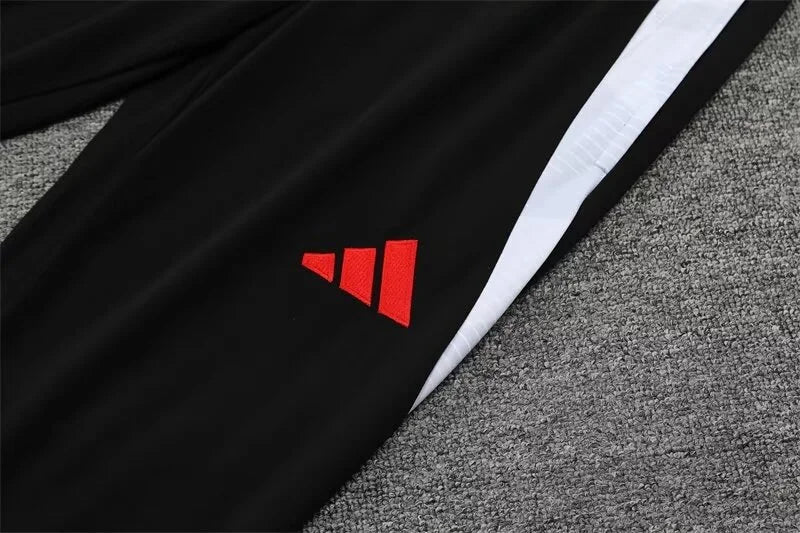 2024/2025 Manchester United Half-Pull Red Tracksuit