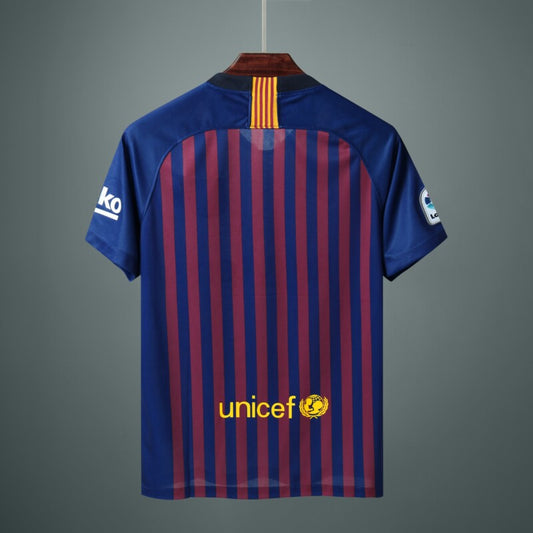 2018/2019 Retro Barcelona Home Football Shirt