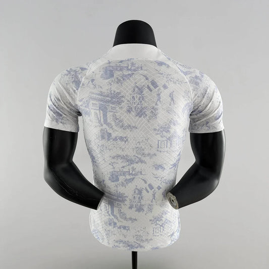 2022 FIFA World Cup France Away White Football Shirt - Player Version