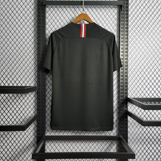 2018/2019 Retro Psg Paris Saint-Germain Black Football Shirt