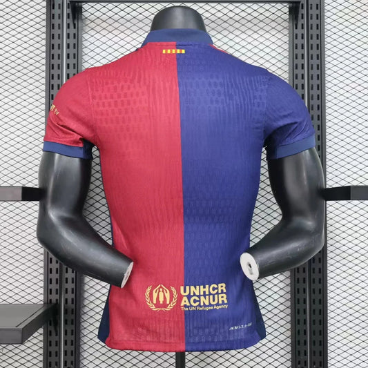 2024/2025 Barcelona Home Football Shirt - Player Version