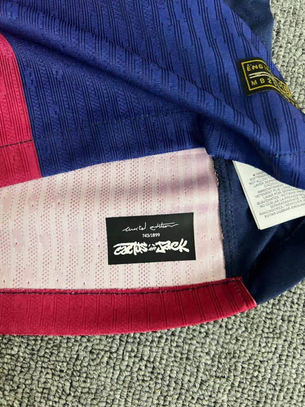 2024/2025 Barcelona x Travis Scott Edition Player Version Football Shirt