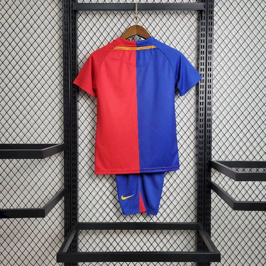 2008/2009 Retro Barcelona Home Football Shirt Kids Size