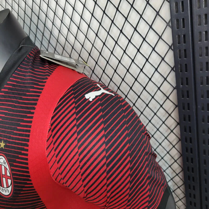 2023/2024 AC Milan Home Football Shirt - Player Version