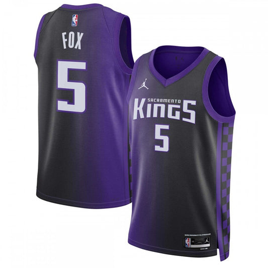 Sacramento Kings Jordan Brand Unisex Swingman Custom Jersey - Statement Edition - Purple