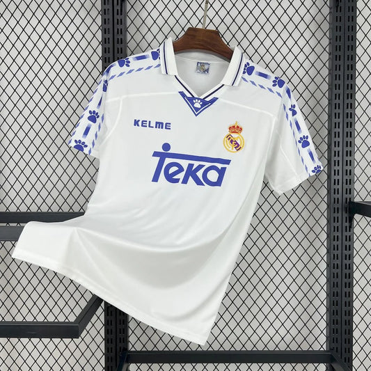 1996/1997 Retro Real Madrid Home Football Shirt
