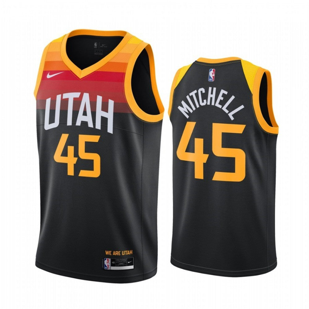 Utah Jazz Nike Black Swingman Jersey - City Edition